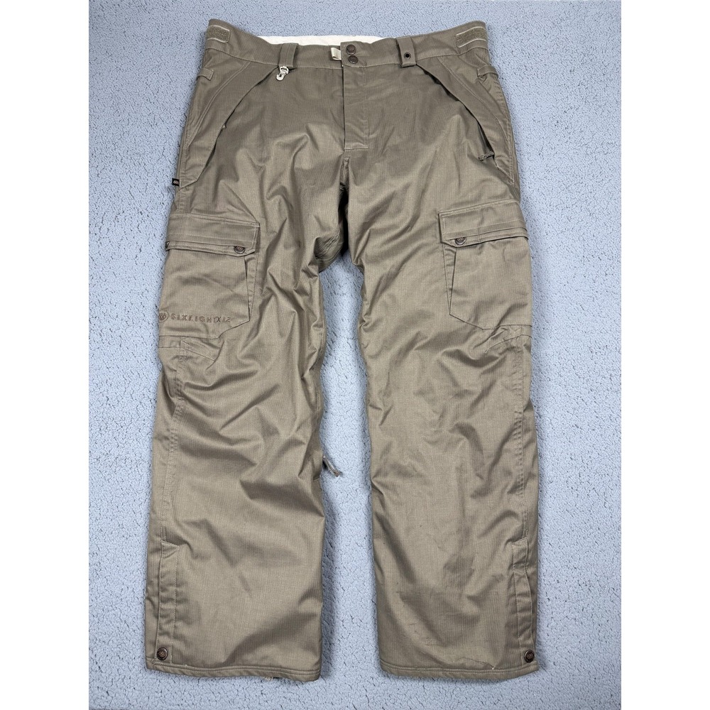 686 Snow Pants Mens XL Infidry Brown Mannual Alloy Insulated Waterproof Ski‎